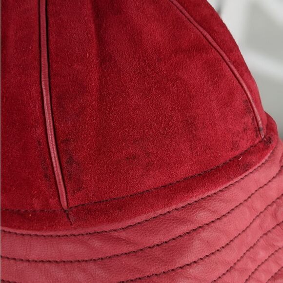 Vintage WAPITI Genuine Deer Suede Bucket Hat Made In New Zealand - Picture 6 of 8